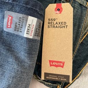 Levi’s 559 33x34 brand new with tags. Never worn